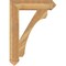 Ekena Millwork Legacy Arts & Crafts Rough Sawn Bracket, Western Red Cedar, 6"W x 30"D x 42"H BKT06X30X42LEC03RWR - alternate 3